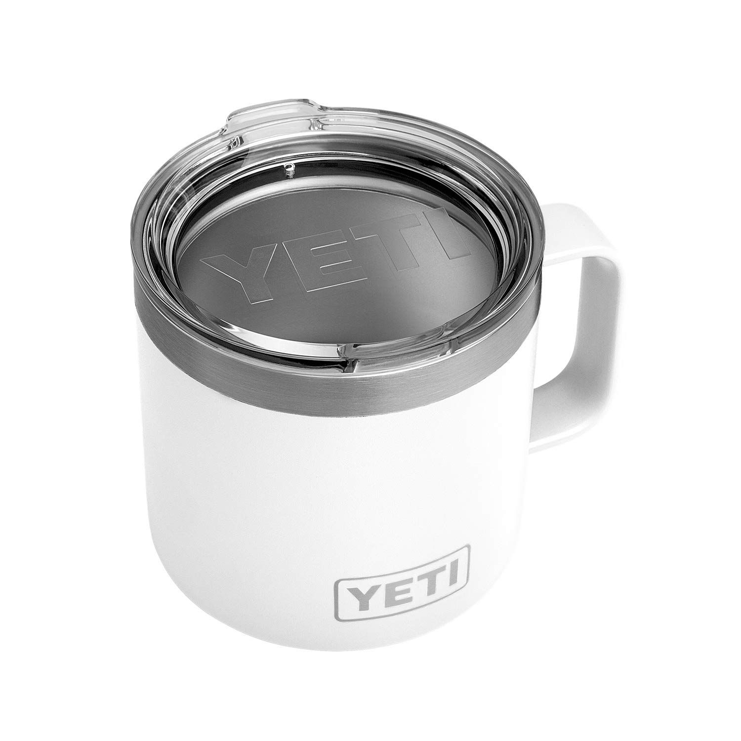 YETI Rambler 14 oz Mug, Stainless Steel, Vacuum Insulated with Standard Lid | Amazon (US)
