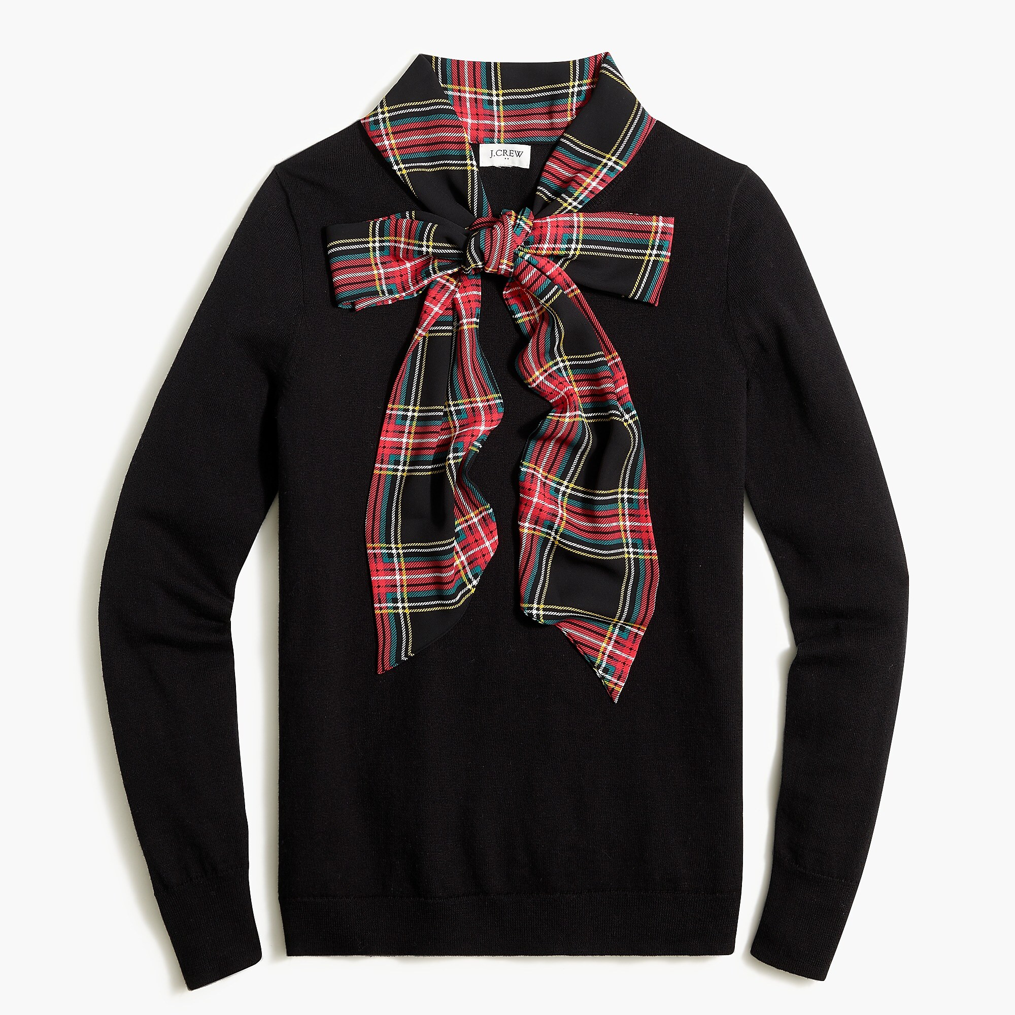 Scarf pullover sweater | J.Crew Factory
