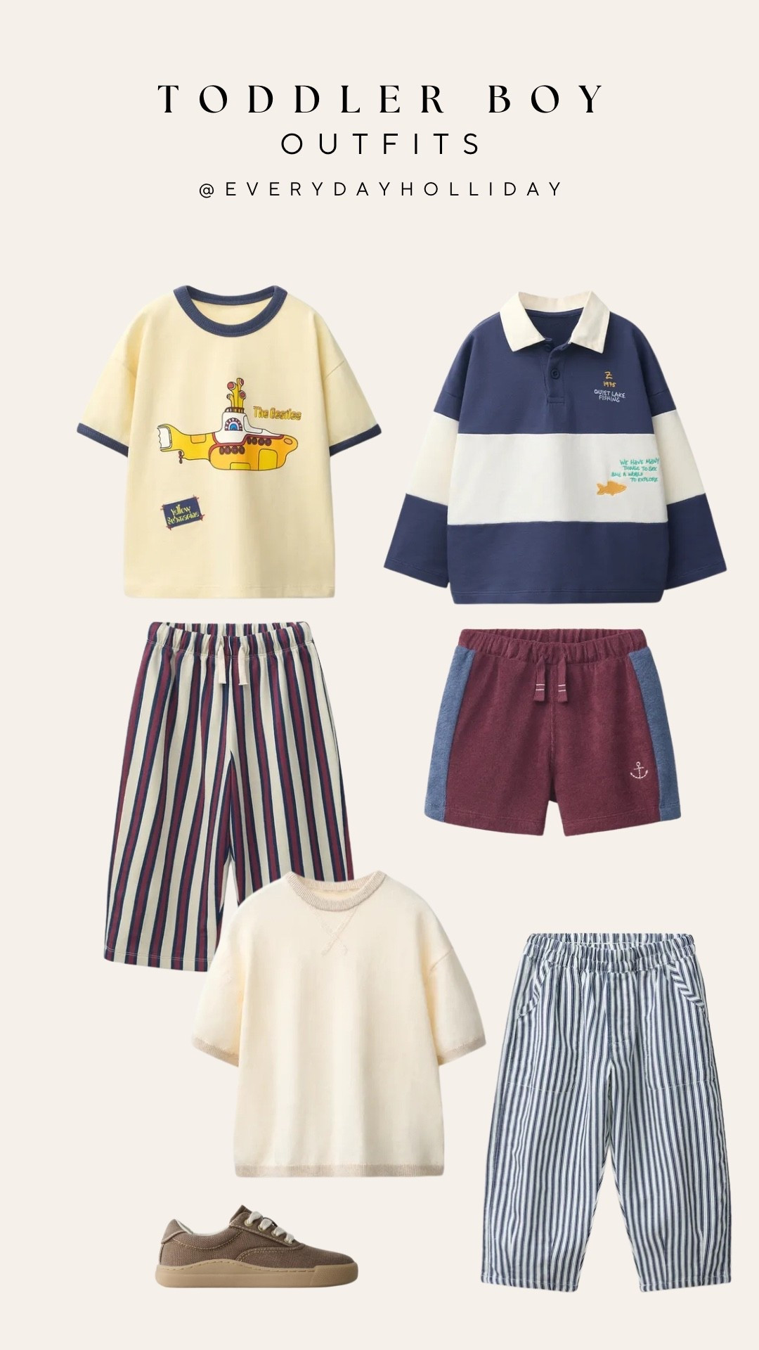 This toddler boy fall lineup from Zara has some of my favorite finds yet — that Beatles Yellow Submarine tee and rugby polo are both so good 🚤

#LTKootd #LTKKids #LTKBaby