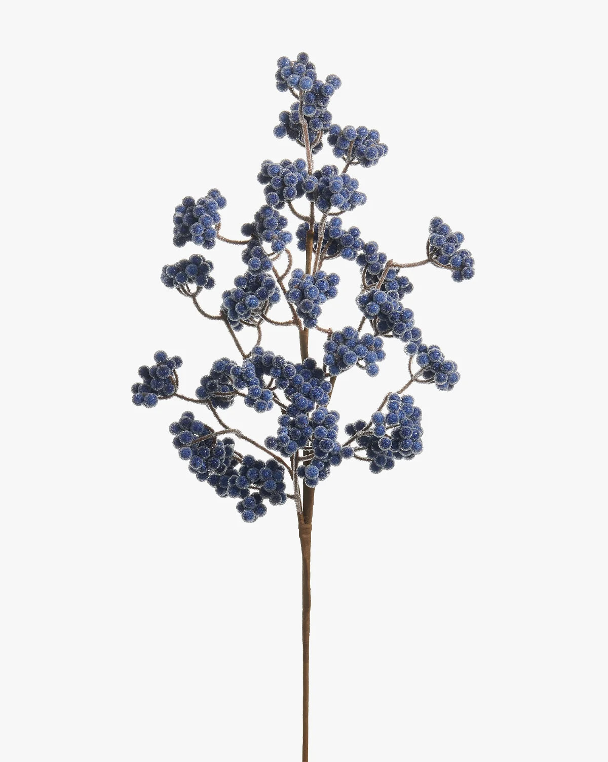 27" Blue Cluster Berry Spray | McGee & Co. (US)