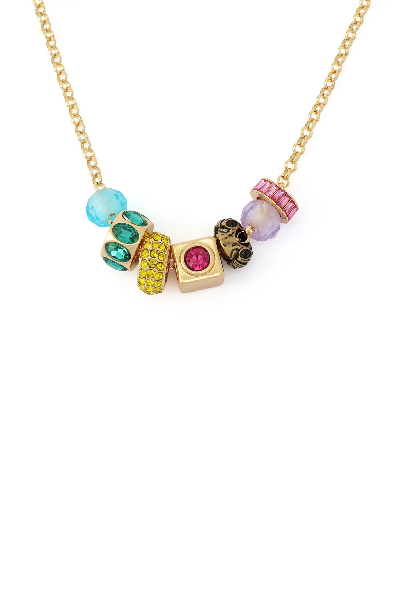 Mixed Rondelle Frontal Necklace (Women) | Nordstrom | Nordstrom