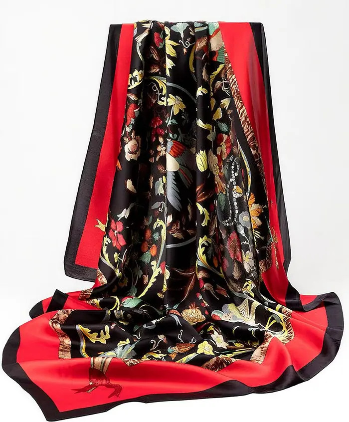 Silk Bloom Square Scarf | Nordstrom