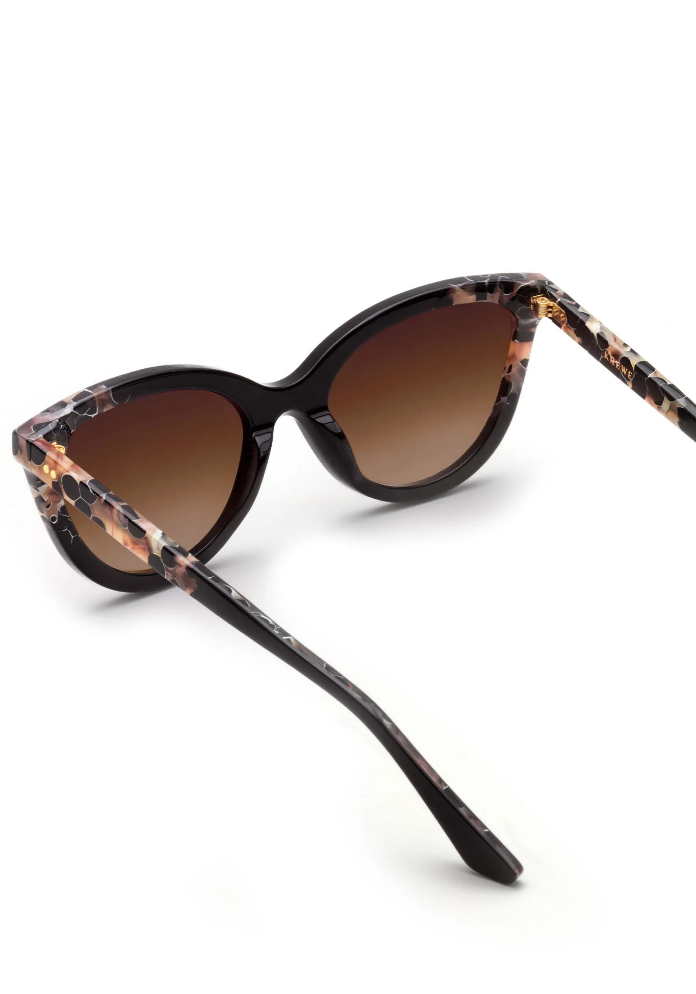 MONROE NYLON | Crema to Black | KREWE Eyewear