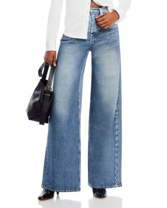 rag & bone Miramar Sofie High Rise Wide Leg Sweatpant Jeans  | Bloomingdale's Women | Bloomingdale's (US)