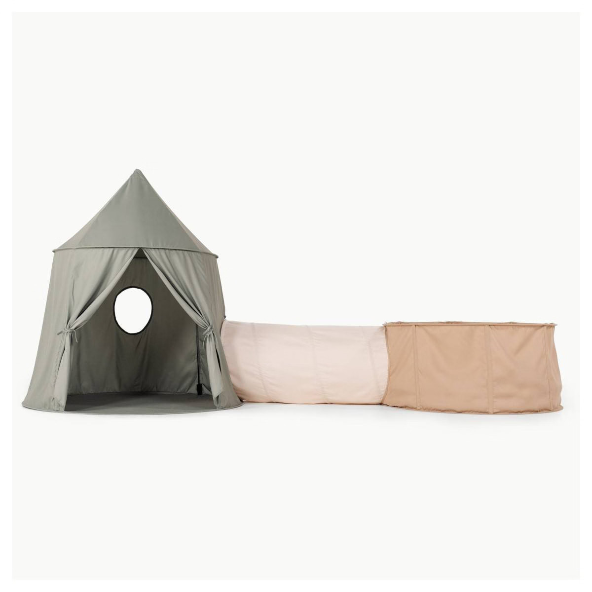 Rollic Playroom Bundle Tent Tunnel and Ball Pit - Cream: Steel Frame & Polyester Material | Target