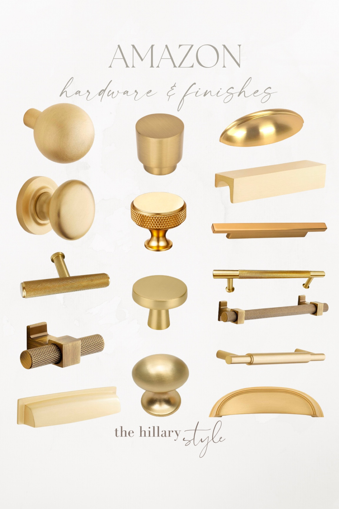 Amazon brass hardware and finishes. 

Knobs. Pulls. Cabinet finishes. Amazon home. 

#LTKhome #LTKsalealert #LTKstyletip