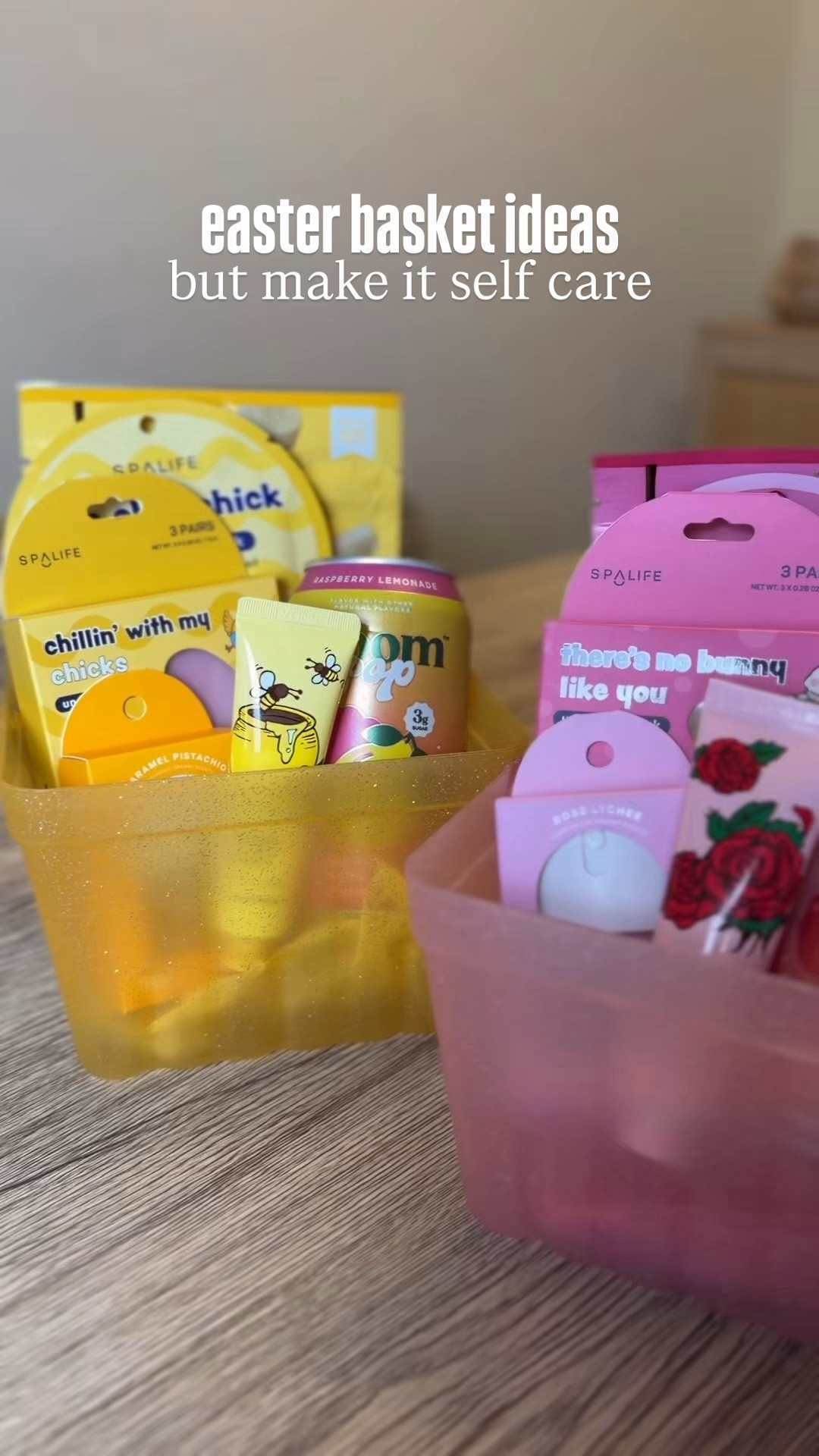 The adult version of an Easter basket: self-care, cozy essentials, and a few things that make everyday routines feel special. #EasterIdeas #SelfCareAlways 