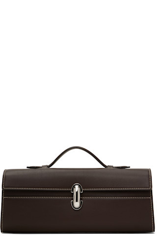 Brown Slim Symmetry Pochette Bag | SSENSE