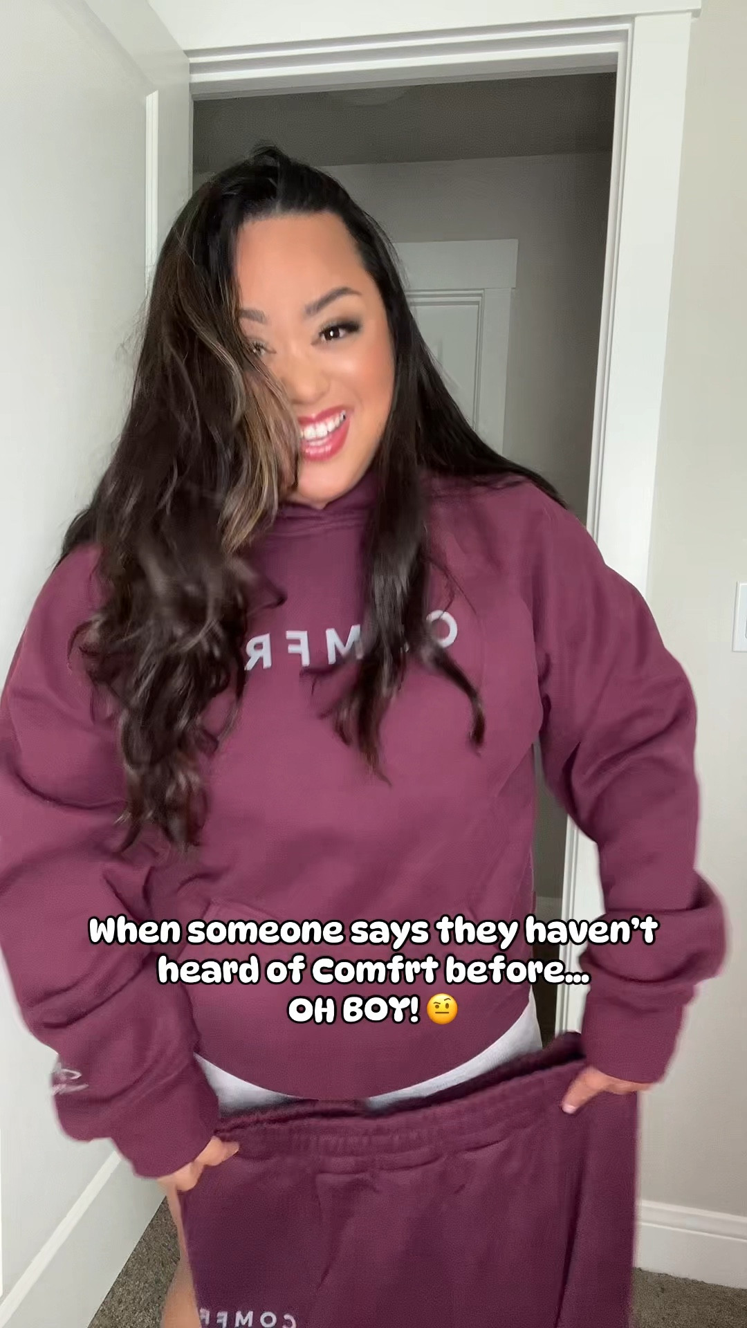 if you haven’t heard of Comfrt yet, then stop scrolling & listen up… YOU NEED IT! this Plum colorway is brand new & already selling quick!😍✨

#LTKSaleAlert #LTKMidsize #LTKFindsUnder100