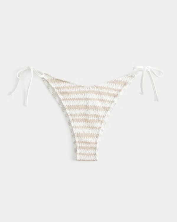 Crochet-Style Cheekiest Bikini Bottom | Hollister (UK)