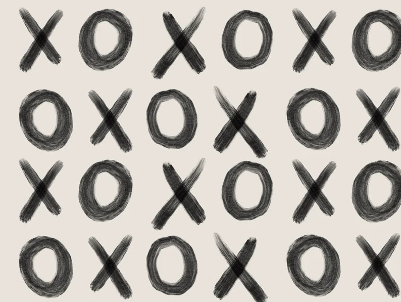 Samsung Frame TV Art File  Valentines Day XO Art  Neutral | Etsy | Etsy (US)