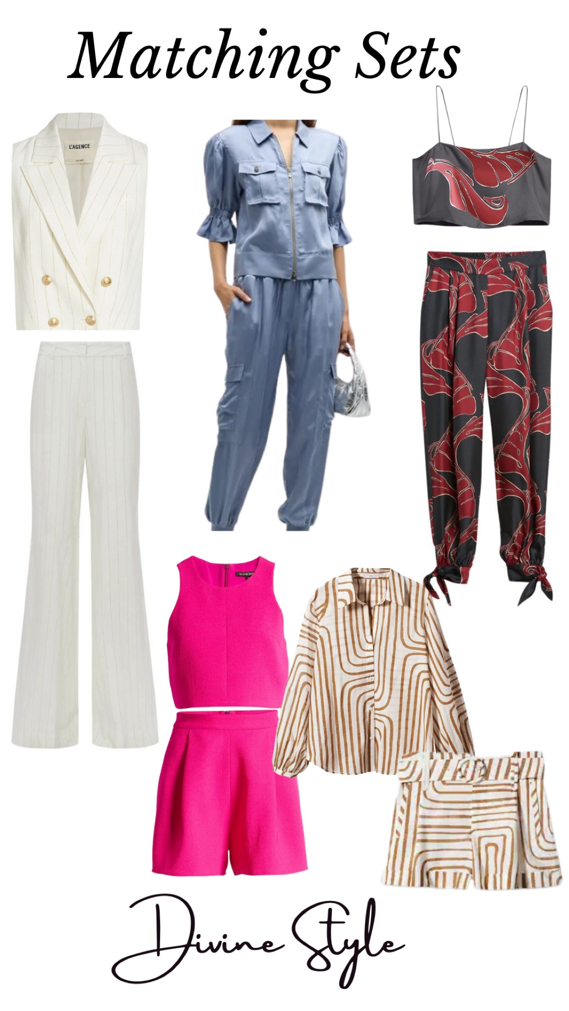 Love a matching set to throw on & go. Style it casually with flat sandals gif now and flats for later. Looks chic and modern.

#LTKstyletip #LTKunder100 #LTKSeasonal