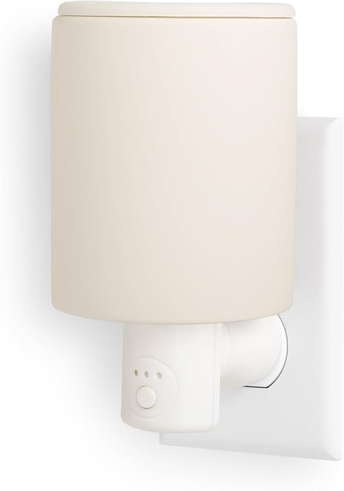 Happy Wax Bone Outlet Timer Warmer for Scented Wax - Compact Ceramic Wall Plug in Wax Melt Warmer... | Amazon (US)