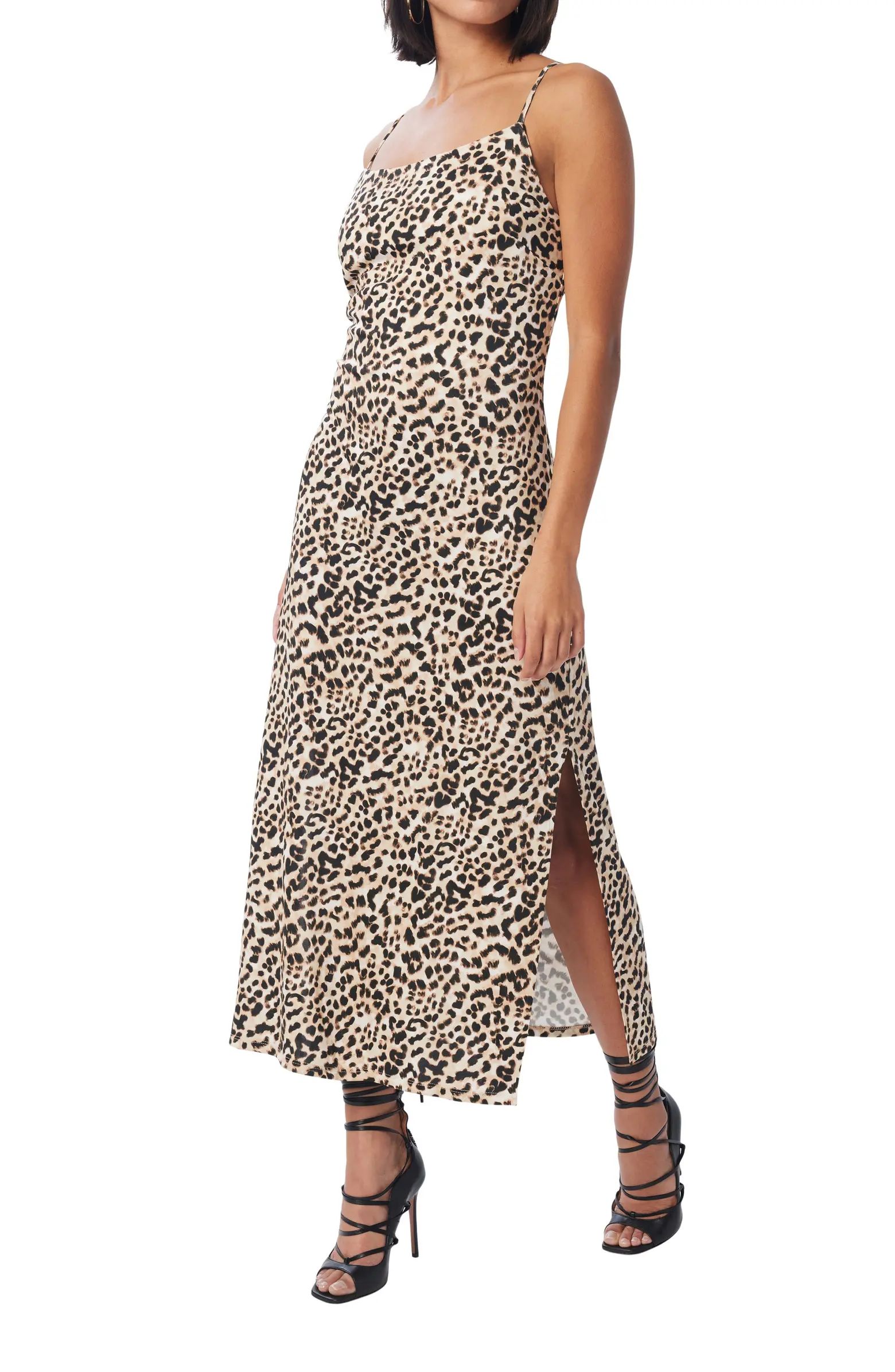 LITA by Ciara Lace Back Print Sleeveless Maxi Dress | Nordstrom | Nordstrom