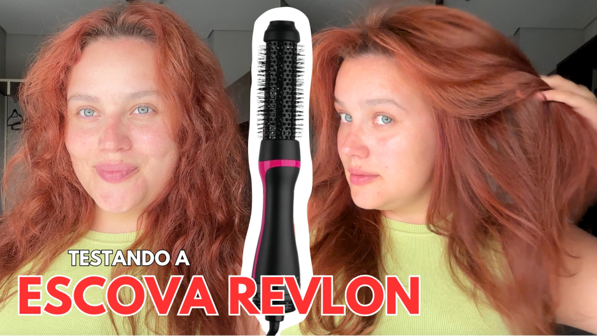How I do my Blowdry using the Revlon Brush! Watch the full tutorial on my YT Channel - English subtitle available ❤️