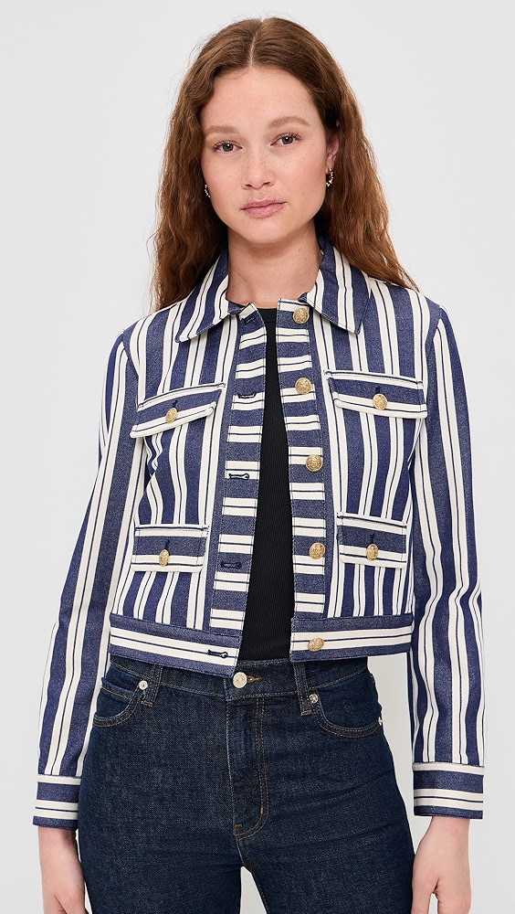 Alex Collared Boxy Jacket | Shopbop