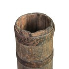RARE Original Antique Handmade Wood & Iron Measuring or Storage Vessel Stamped | eBay | eBay US