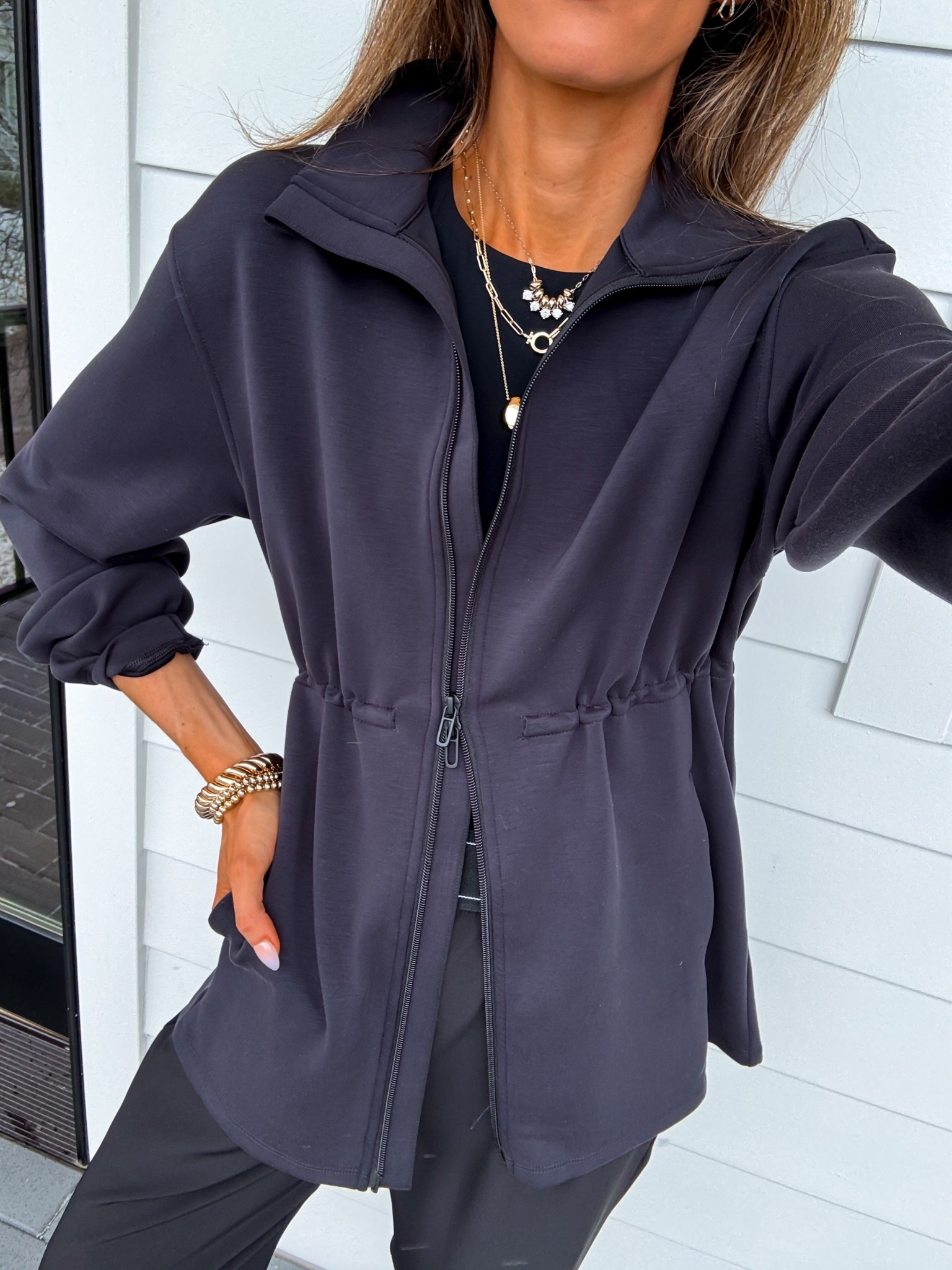 Wearing a small athletic pants, jacket and xsmall built in bra top underneath. 

Airport outfit | travel outfit | Amazon two piece set | Amazon outfit | Amazon travel outfit | travel fits | spring break outfits 

#LTKActive #LTKfitnessgoals #LTKTravel