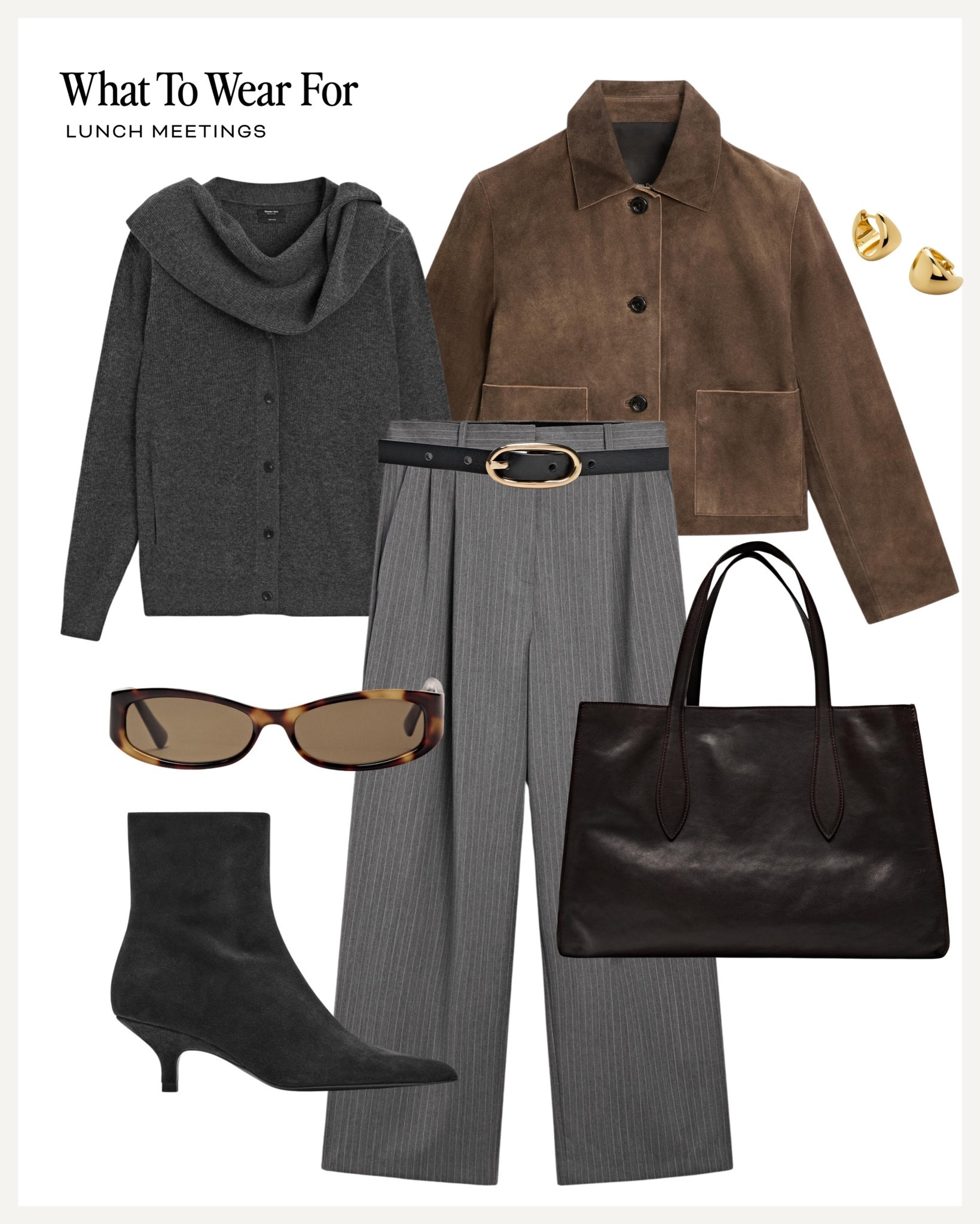 Autumn outfits 🍂

Massimo Dutti / workwear / grey trousers / suede jacket / ankle boots / office outfit 

#LTKworkwear #LTKuk #LTKautumn