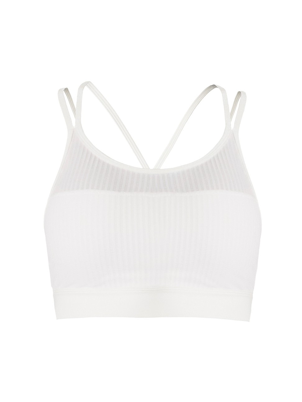 Women's Mirage Cami Sports Bra - White - Size Medium | Saks Fifth Avenue