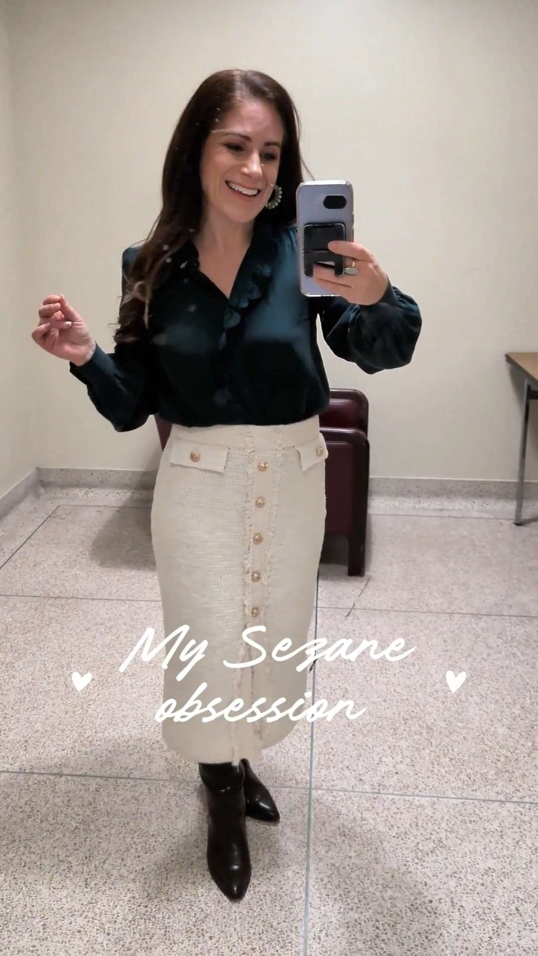 Obsessed doesn't quite cover my love for this blouse. Sezane has made the ultimate blouse for women that love a touch of romance and elegance. The materials and construction are impeccable, as is the fit. A great option for petites - I'm wearing the size 0 for reference (4'11 - 33-26-36 measurements). Love it so much, I bought it in three colors!

workwear | feminine blouse | French girls style | Parisian style |
 work blouse 

 #LTKdayinmylife #LTKPetite #LTKWorkwear