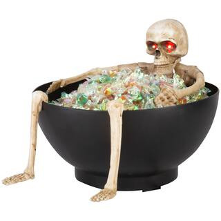 Halloween 12" Animated Grabbing Skeleton Candy Bowl by Ashland® | Michaels | Michaels Stores