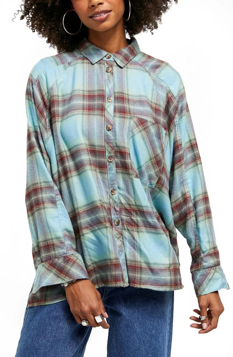 BDG Urban Outfitters Brendan Plaid Flannel Shirt | Nordstrom | Nordstrom