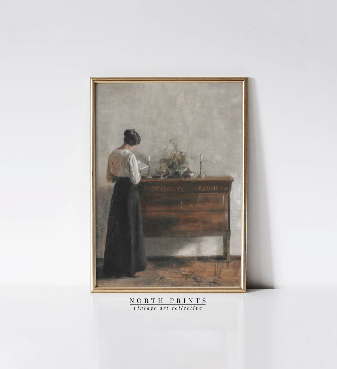 Vintage European Portrait Painting | Antique Wall Decor PRINTABLE Digital Download | 958 | Etsy (US)