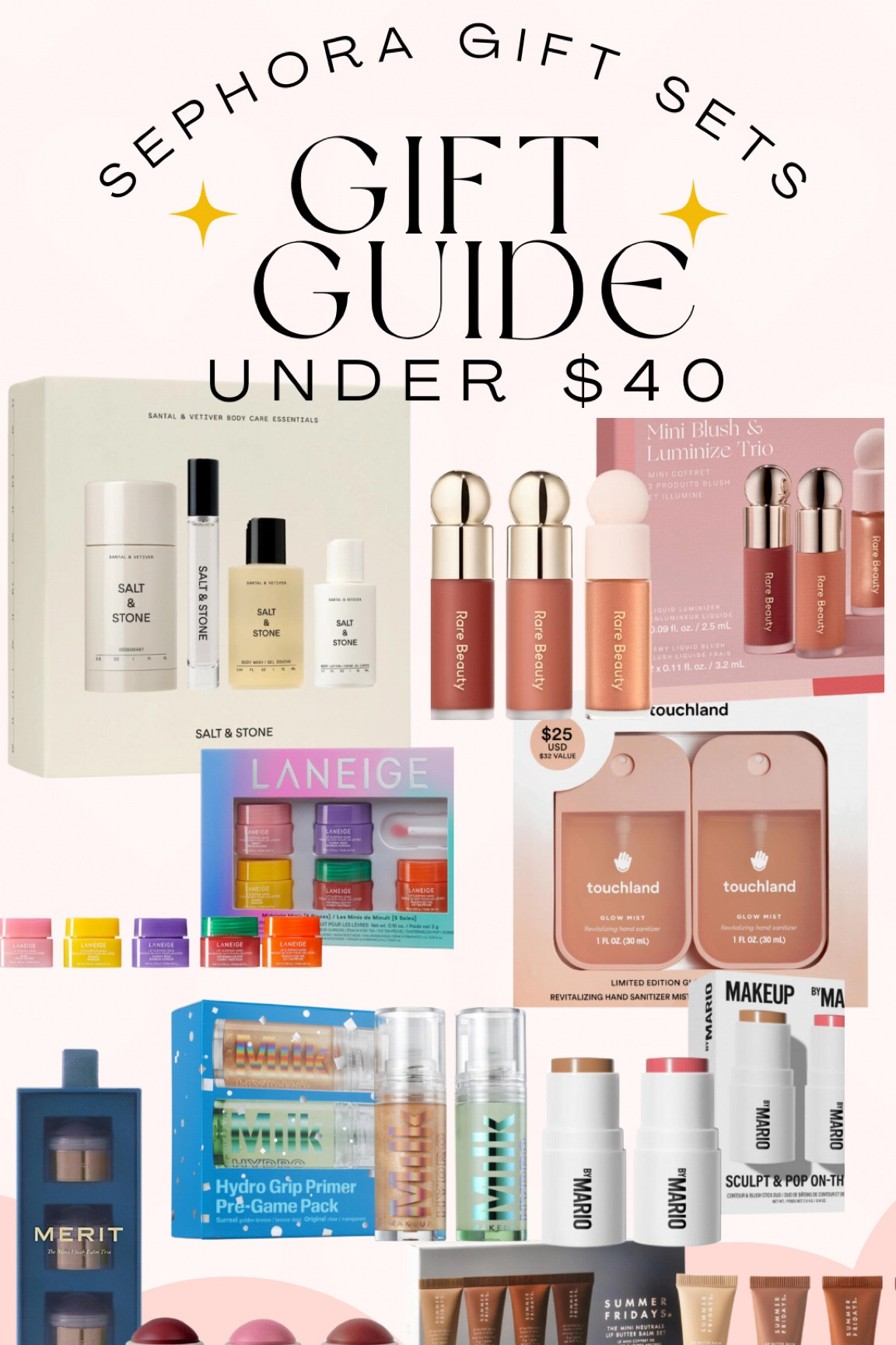 Gift guide 2024 - 
Sephora Gift sets under $40
Gifts for her - gifts for him - gifts under $40 

#LTKGiftGuide #LTKHoliday #LTKBeauty