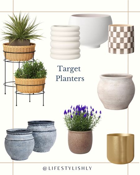 "🎯 Target's top planter picks of 2024 are here! Elevate your space with these must-have planters. 

#LTKhome #LTKfindsunder50