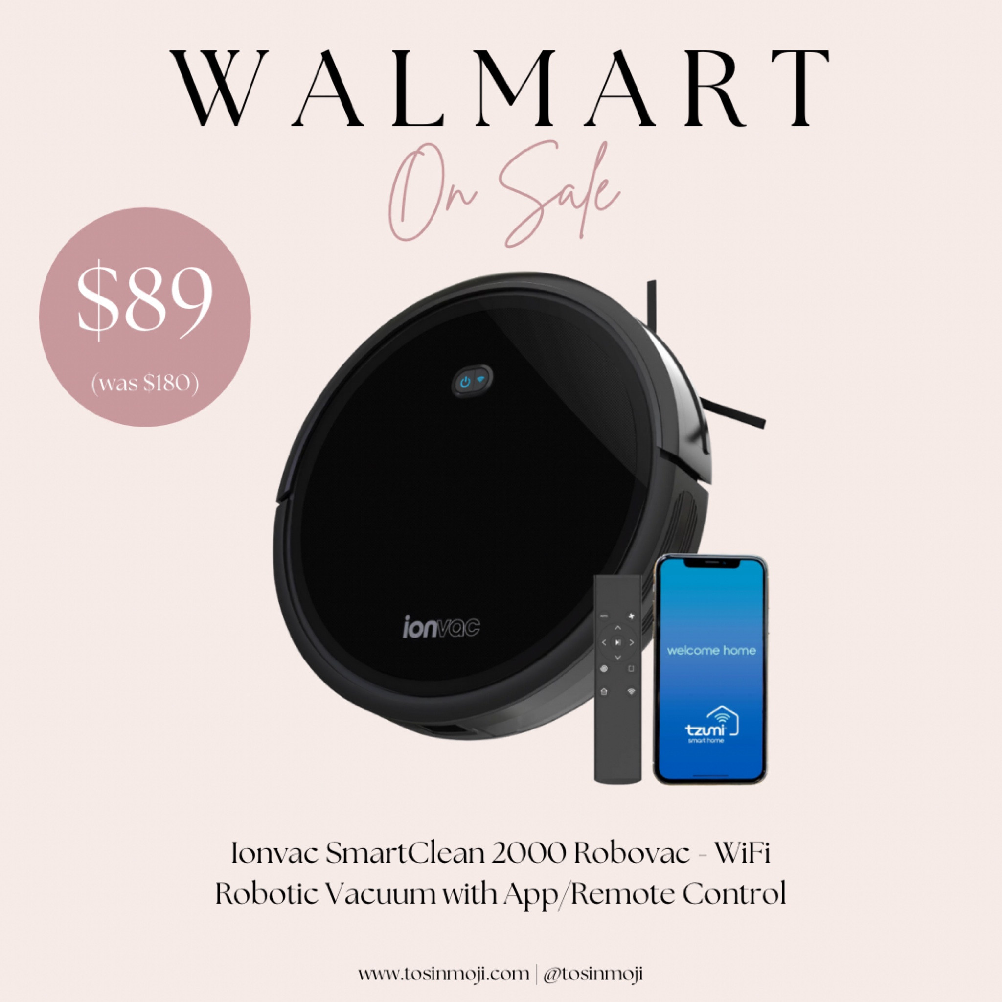 This budget friendly robot vacuum is on sale! 

#LTKSale #LTKhome #LTKunder100