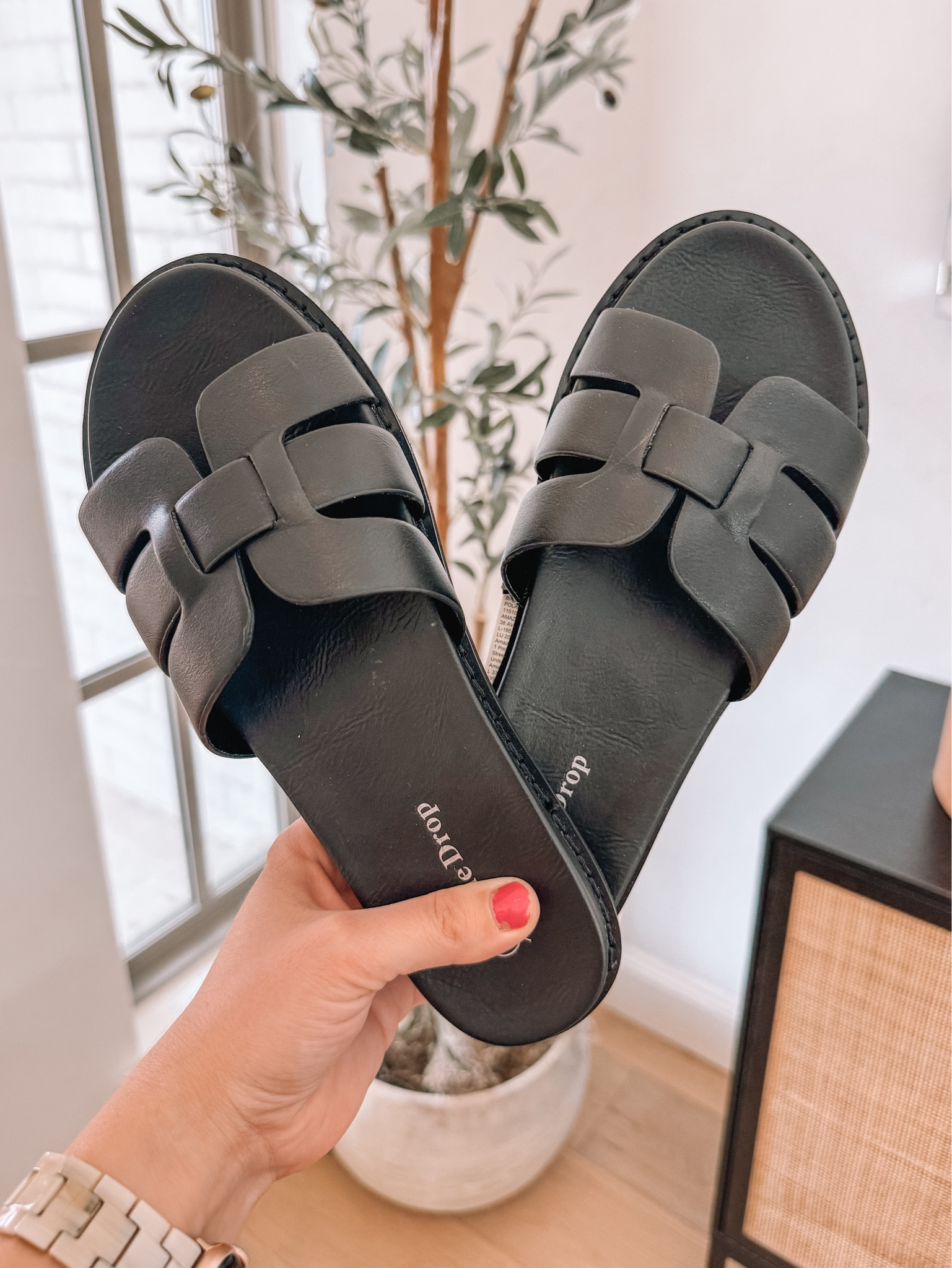 Love these simple black slides from amazon! Crazy comfy and would be great for the pool or beach! 

#LTKSeasonal #LTKshoecrush #LTKsalealert