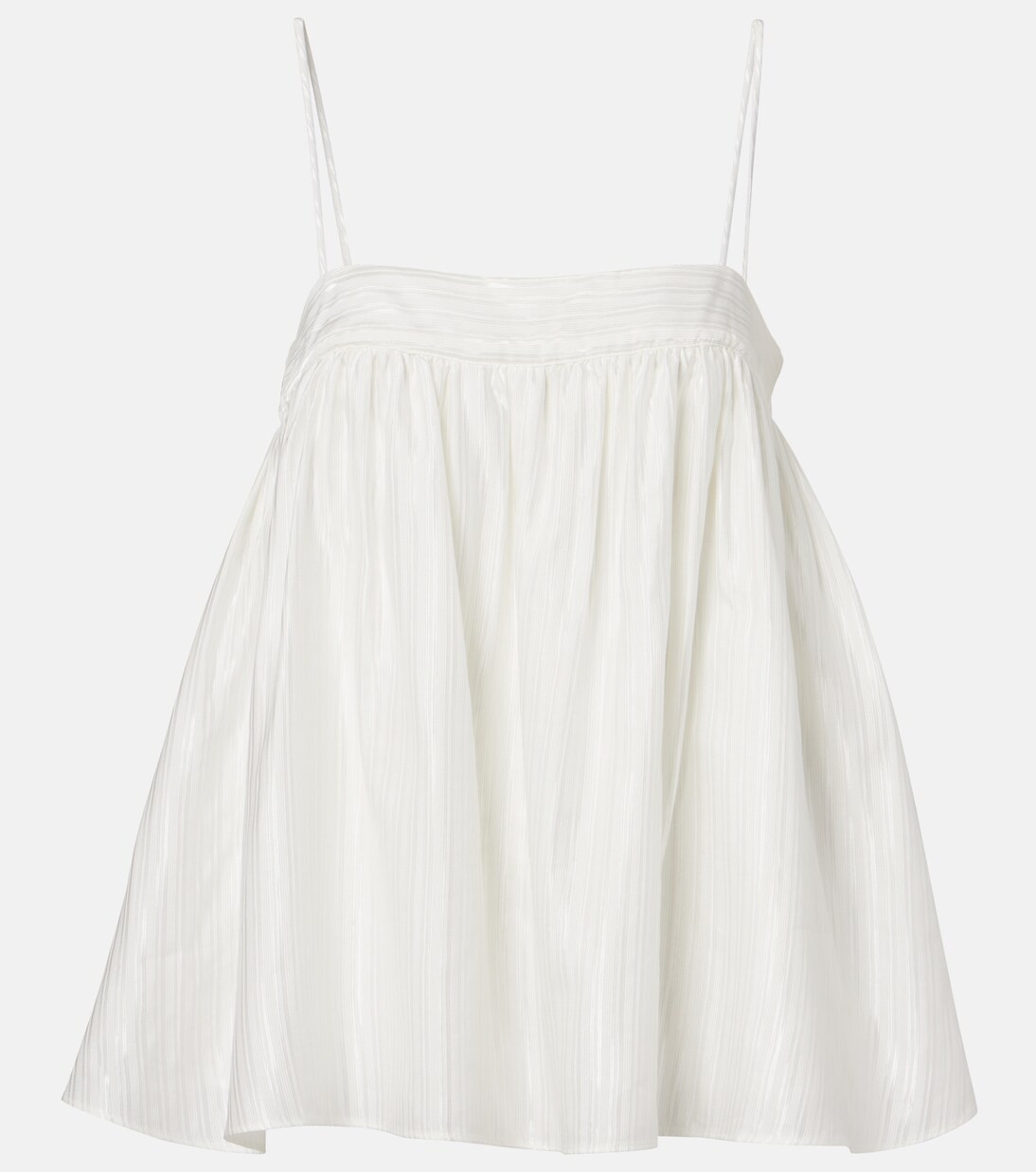 Striped gathered camisole | Mytheresa (US/CA)