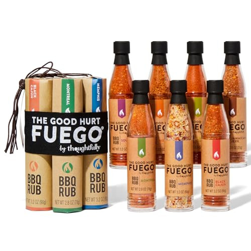 The Good Hurt Grillin, BBQ Rub for Grilling Gift Set, Flavors Include Chipotle Lime, Montreal, Memphis, Black Cajun and More, Pack of 7 | Amazon (US)