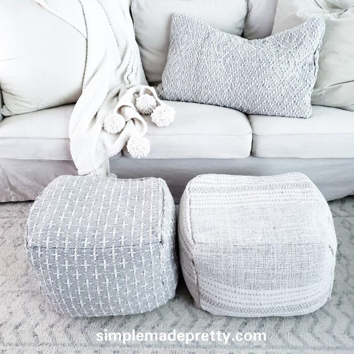 My no-sew floor poufs are an easy way to add casual seating without buying another bulky piece of outdoor furniture. 


Watch the video tutorial: https://simplemadepretty.com/no-sew-floor-poufs/ 

 

 #LTKHome
