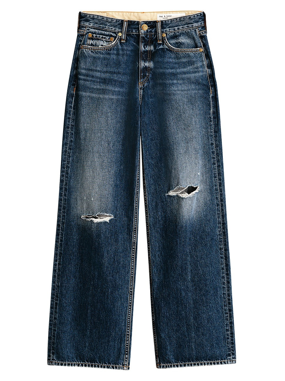 Women's Logan Baggy Wide-Leg Jeans - Huntley - Size 29 | Saks Fifth Avenue
