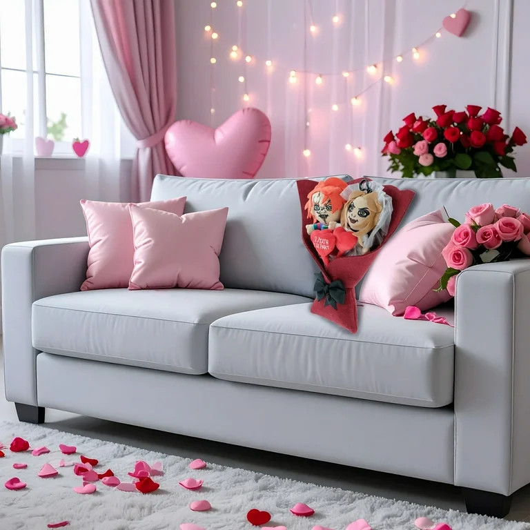 Medium Chucky & Tiffany Plush Bouquet, 13", Valentine's Day by Ruz | Walmart (US)