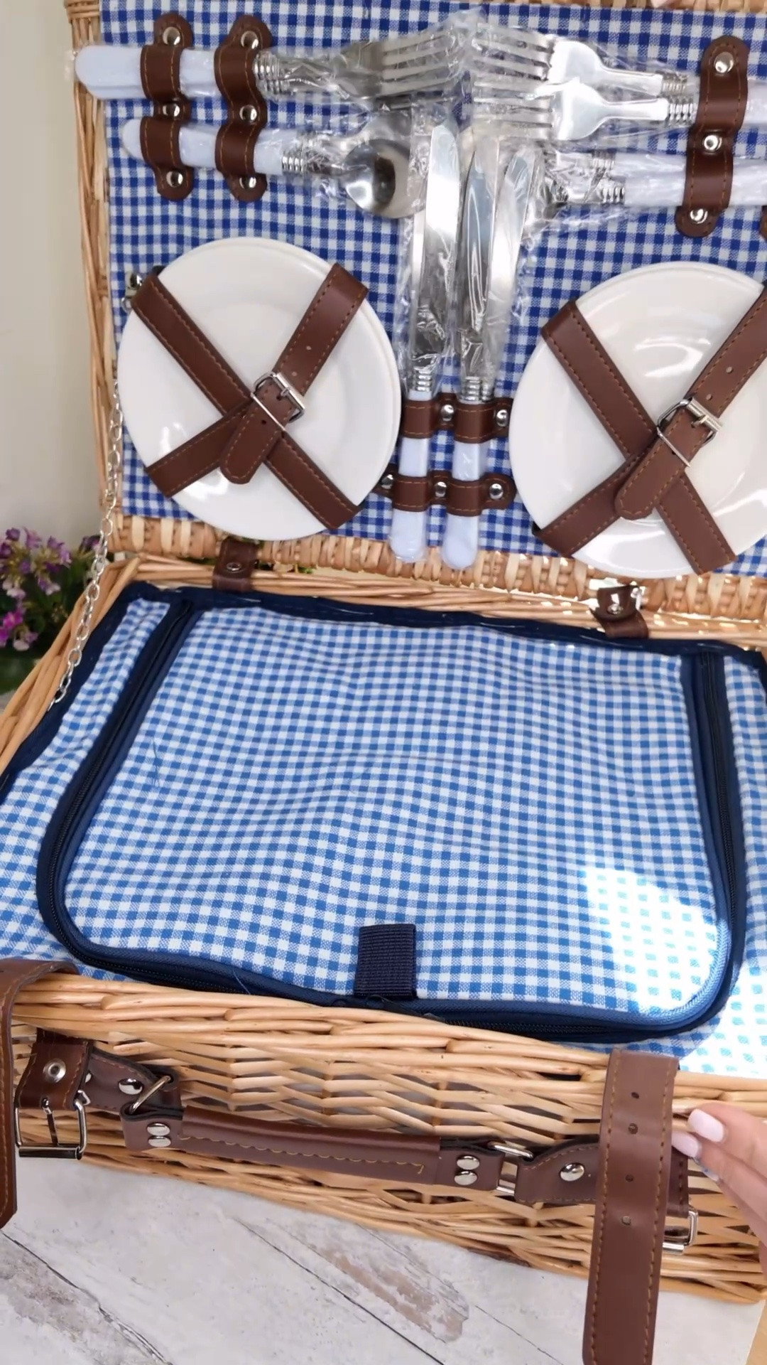Such a fun and thoughtful gift idea for anyone who loves summer picnics, outdoor gatherings, or cozy moments in the sun ✨🧺

This picnic basket set for 4 comes with so many picnic essentials to help create the perfect atmosphere and make beautiful memories together 💛

Perfect for:
• Mother’s Day
• birthdays
• host gifts
• couples
• or anyone who loves summer adventures ☀️

One of those gifts that’s not just “stuff” — it’s an experience ✨

#LTKmomlife #LTKHome #LTKMothersDay
