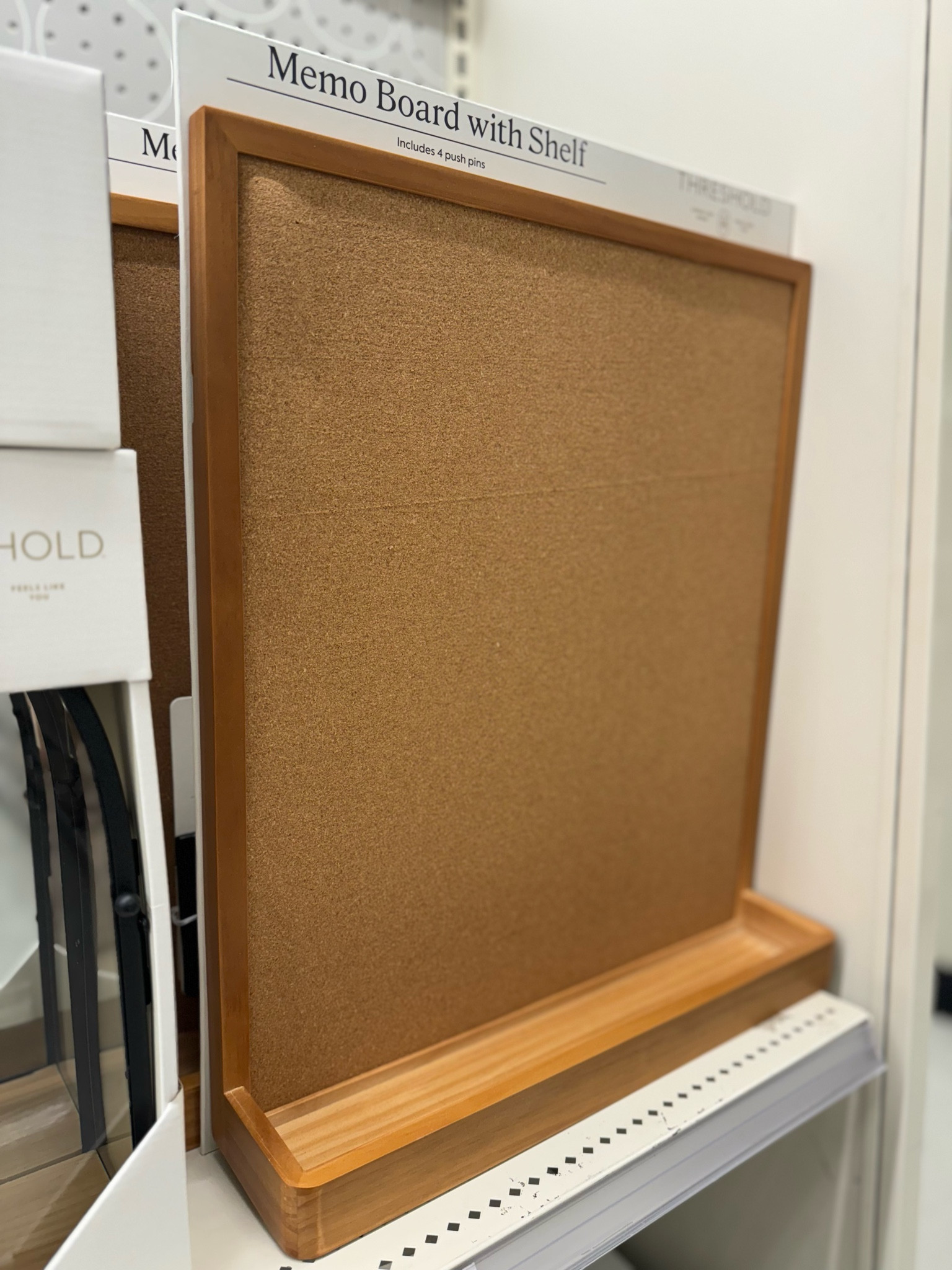 ✨SALE✨ memo board shelf! 

#officedecor #corkboard

#LTKHome