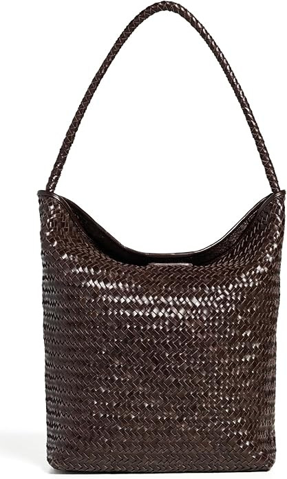 Madewell Women's The Signature Woven Collection Bucket Bag | Amazon (US)