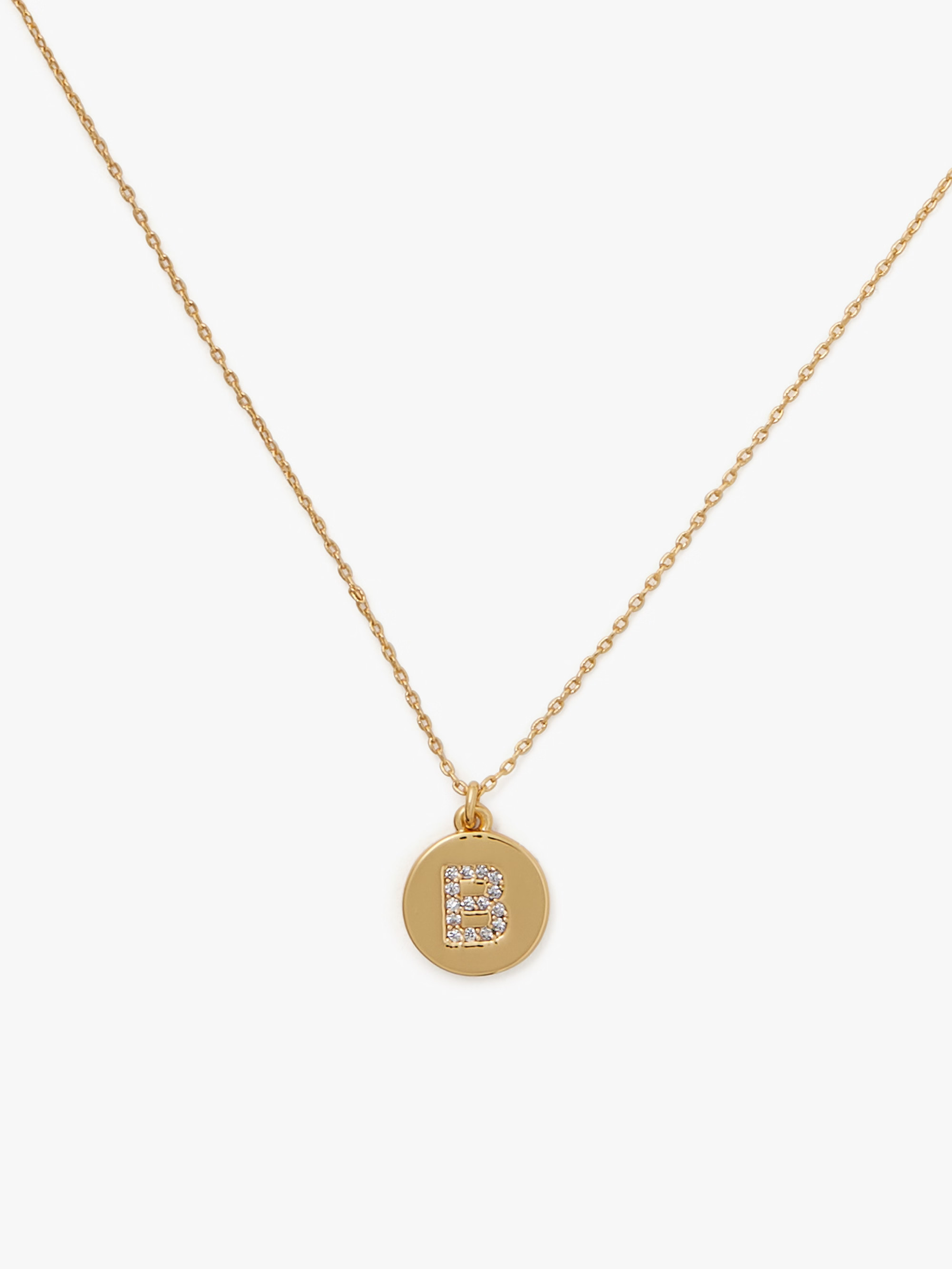 pavé initial mini pendant | Kate Spade (US)