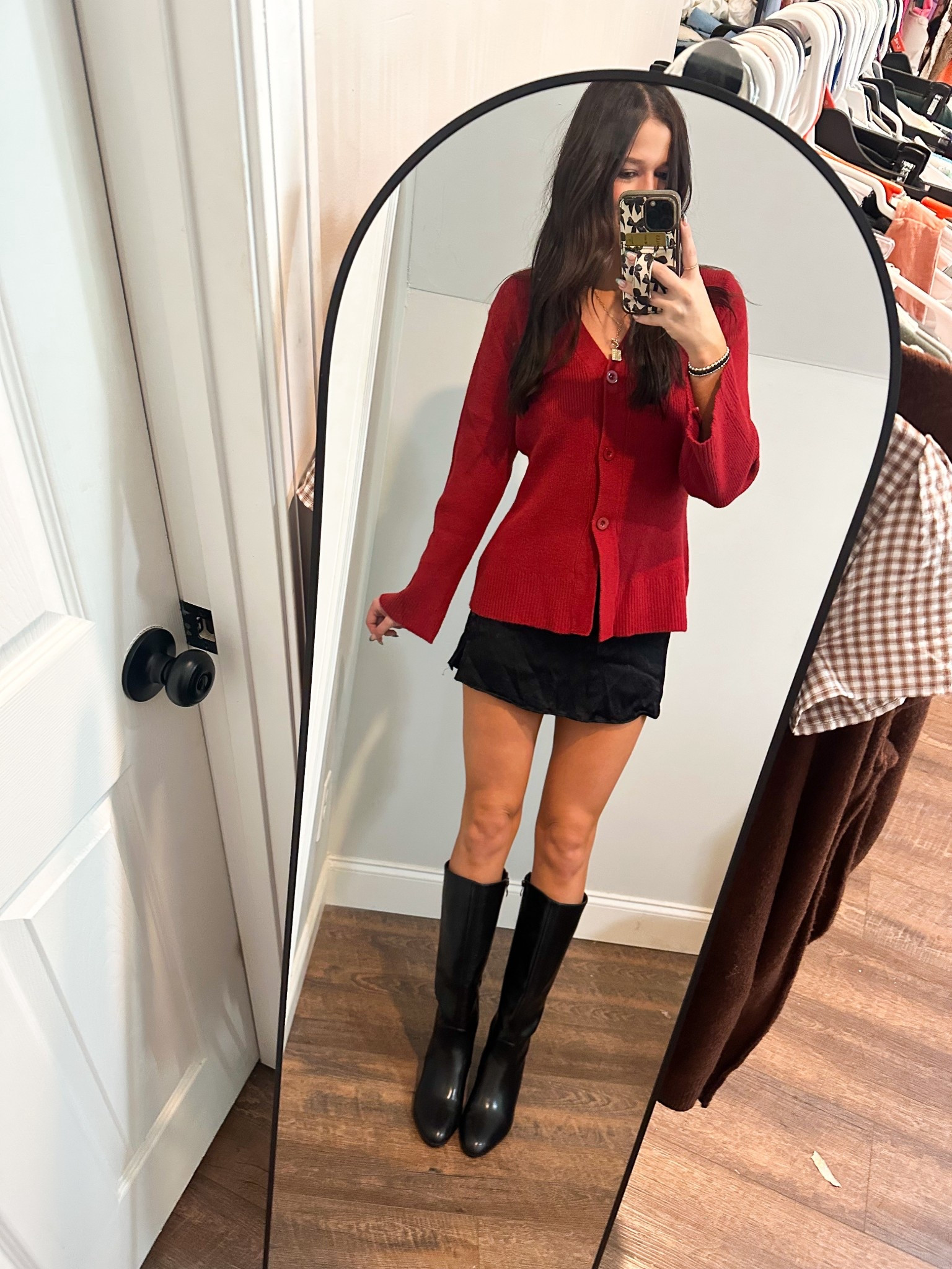 The cutest sweater for the holidays!!! 🍒🖤 Also super cute with jeans or leggings! 

#LTKHoliday #LTKgrwm #LTKFindsUnder50
