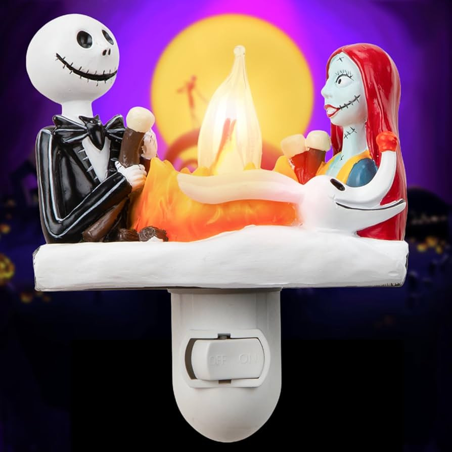 Nightmare Be Christmas Campfire Nightlight,2025 Ghost Campfire Flickering Nightlight,Halloween De... | Amazon (US)
