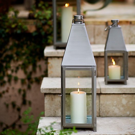 Angled Dome Steel Lantern | Terrain