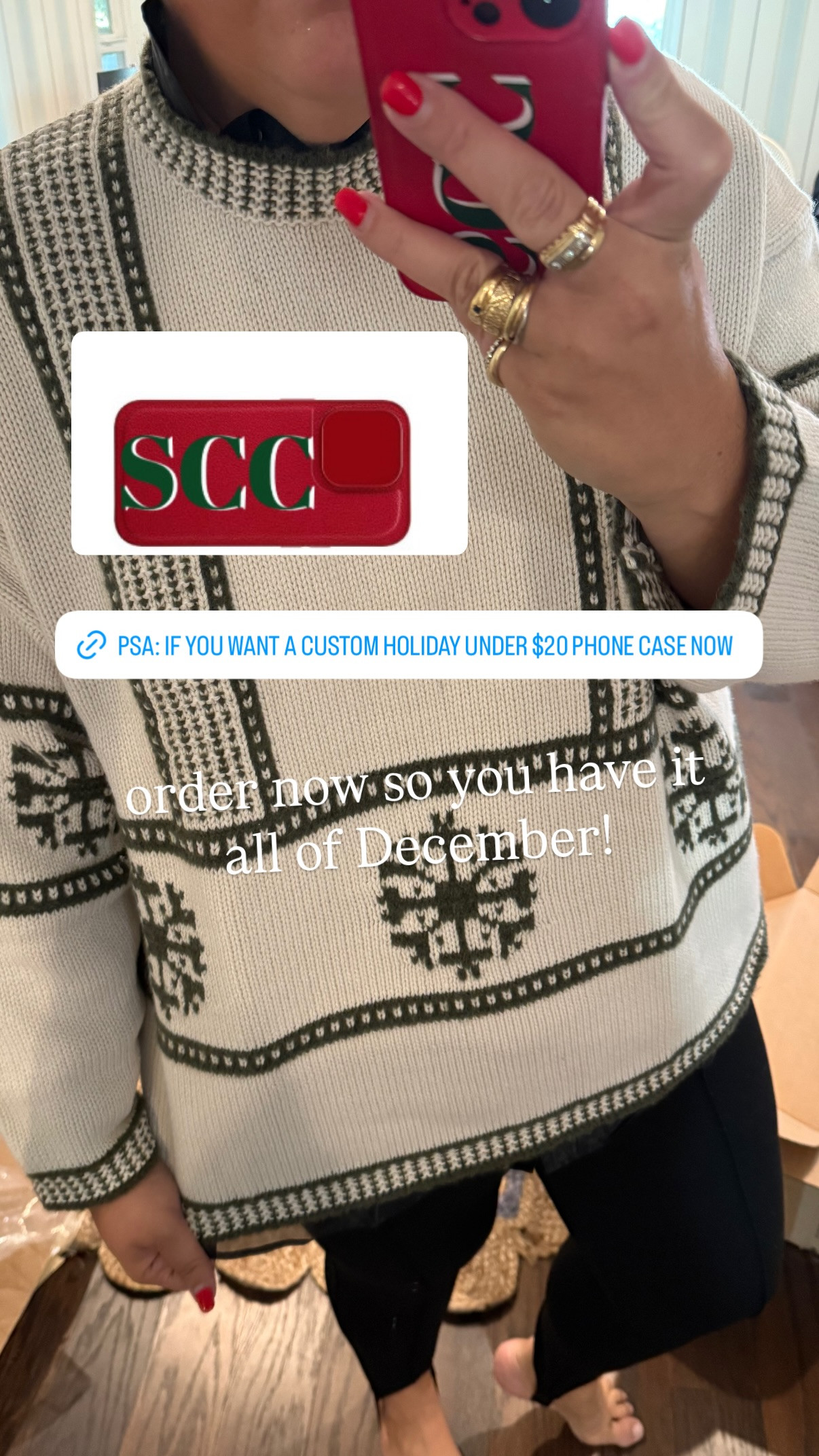 PSA: if you want a custom holiday under $20 phone case now. Great gift!

#LTKGiftGuide #LTKFindsUnder100 #LTKFindsUnder50