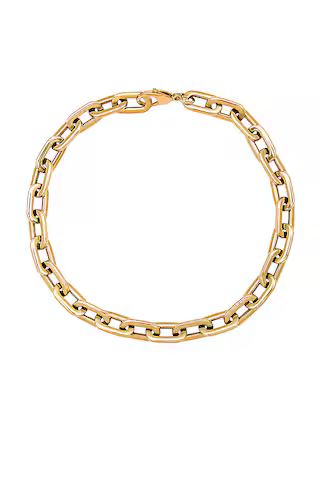Ellie Vail Gage Oversized Link Necklace in Gold from Revolve.com | Revolve Clothing (Global)