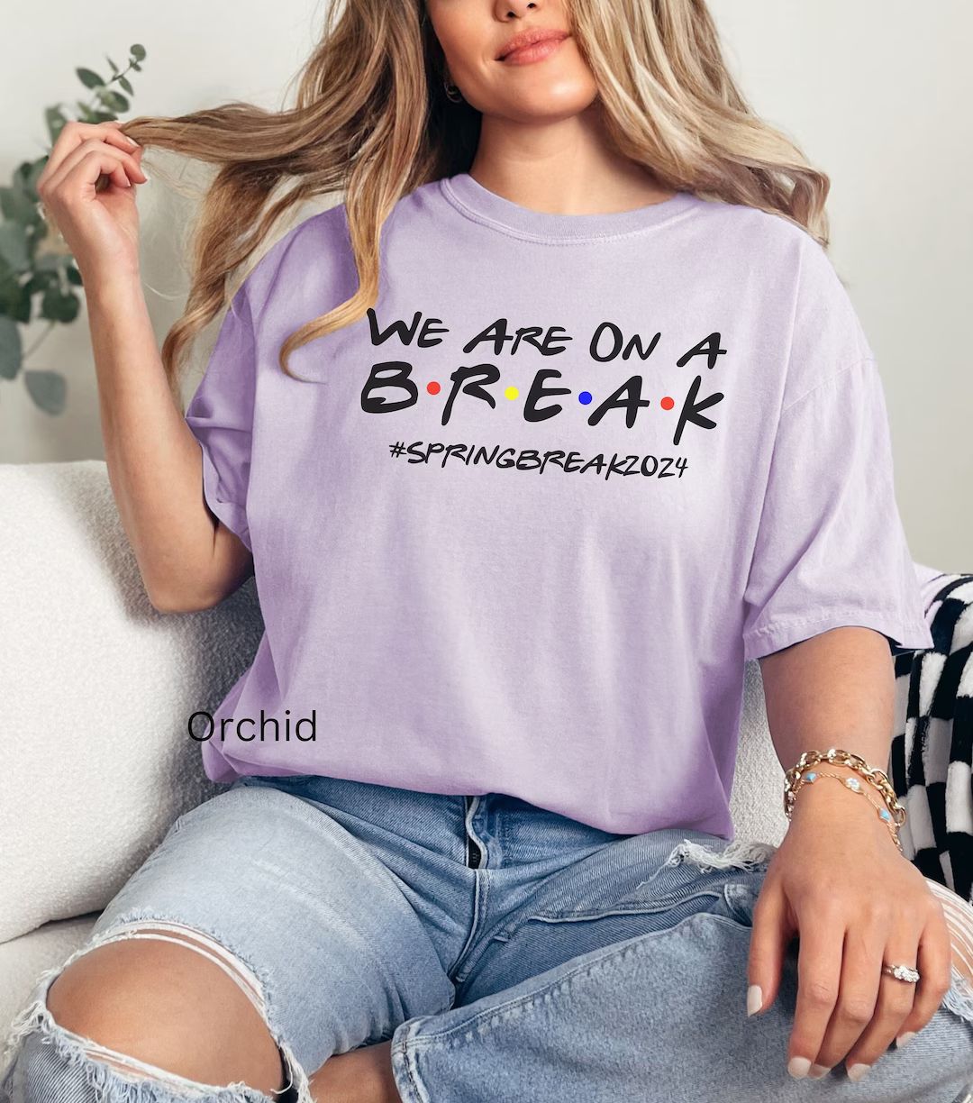 Friends Spring Break T-shirt - Etsy | Etsy (US)