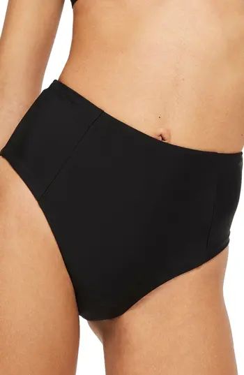 Women's Topshop High Waist Bikini Bottoms | Nordstrom