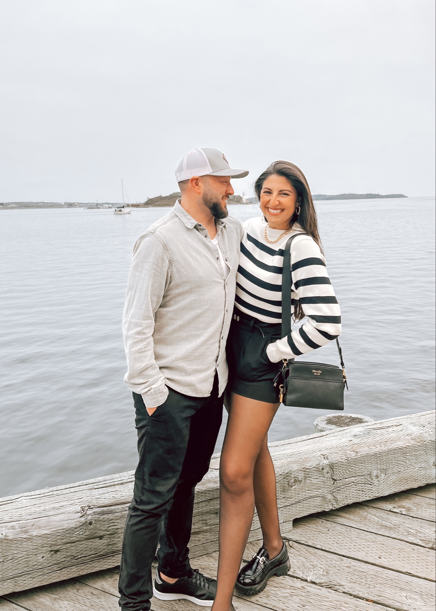 Snuggles and Stripes. A super sweet day in Halifax! 

#LTKstyletip #LTKmidsize #LTKSeasonal