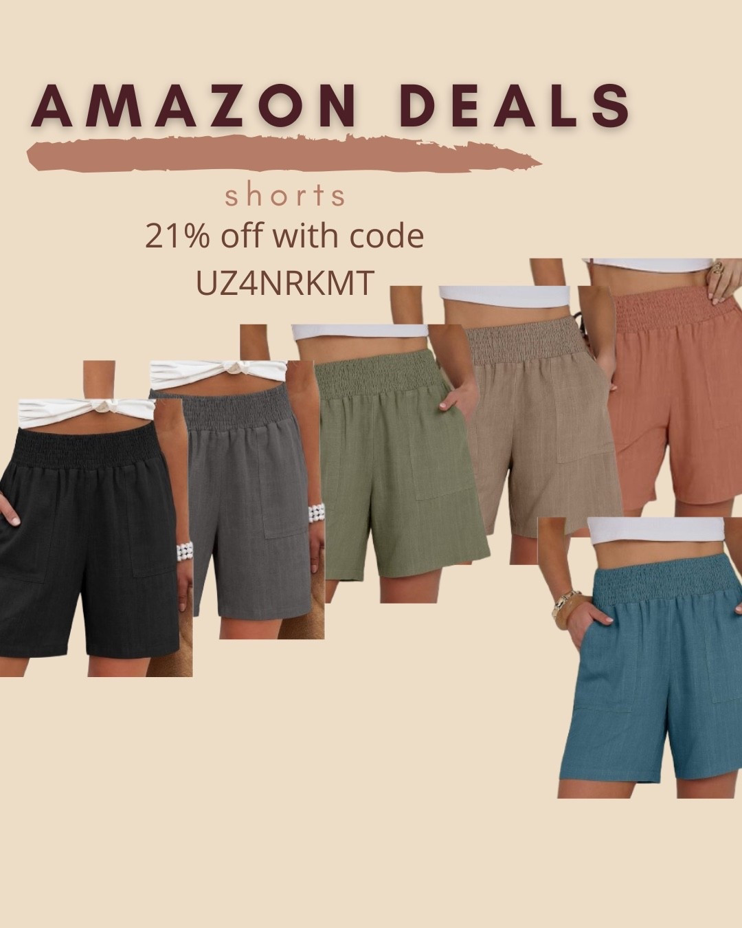 $20 ends 5/12

Amazon fashion
Amazon deals
Linen blend shorts
Comfy shorts

#LTKSaleAlert